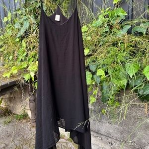 Paper Crane Black Dress in Small